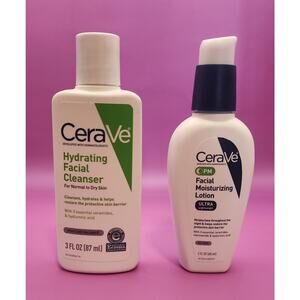 CeraVe - Facial Moisturizing Lotion and Facial Cleanser